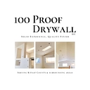 100 Proof Drywall logo