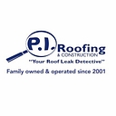 P.I. Roofing & Construction logo