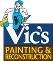 Vic's Painting & Reconstruction logo